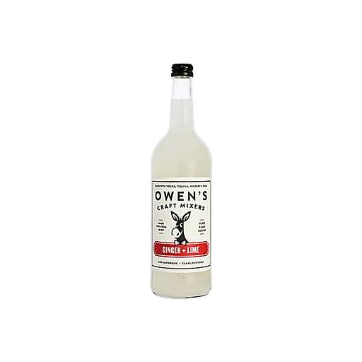 Order Owen's Ginger Beer + Lime (750 ML) 126341 food online from Bevmo! store, Albany on bringmethat.com