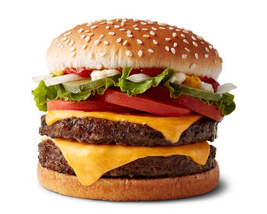 Order Double Quarter Cheese Deluxe food online from Mcdonald's® store, ROCK HILL on bringmethat.com