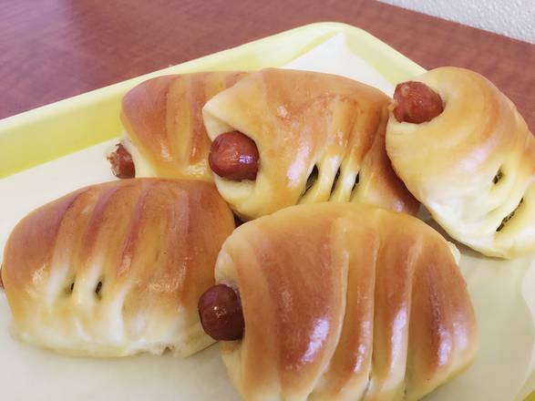 Order Small Jalapeno sausage roll food online from Sonny Donuts store, Corinth on bringmethat.com