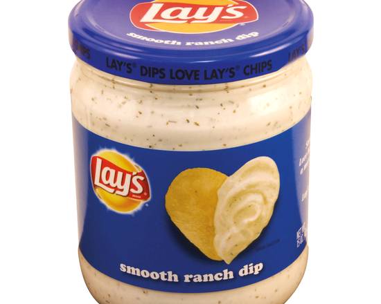 Order Lays Dip Smooth Ranch 15oz food online from Fresko Market store, Miami on bringmethat.com