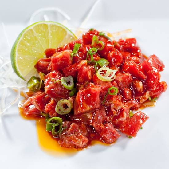 Order Beef Yukke food online from Akashi Japanese Restaurant store, Miami on bringmethat.com