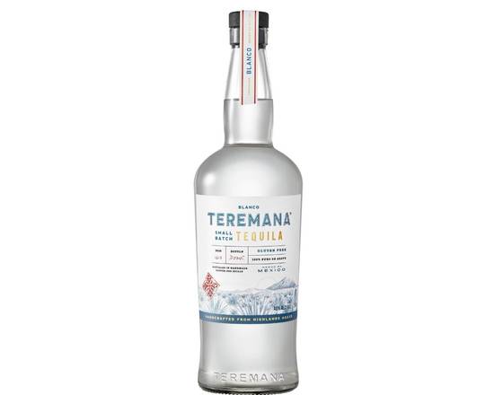 Order Teremana Silver, 750mL tequila (40.0% ABV) food online from Golden Ox Liquors store, Saint Augustine on bringmethat.com