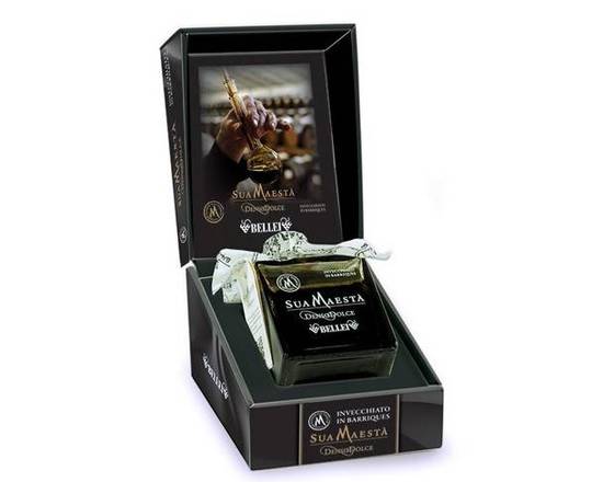 Order Bellei "SUA MAESTA" condiment with BALSAMIC Vinegar of MODENA food online from Francescas Pasta Market & Empanadas store, Aspen on bringmethat.com