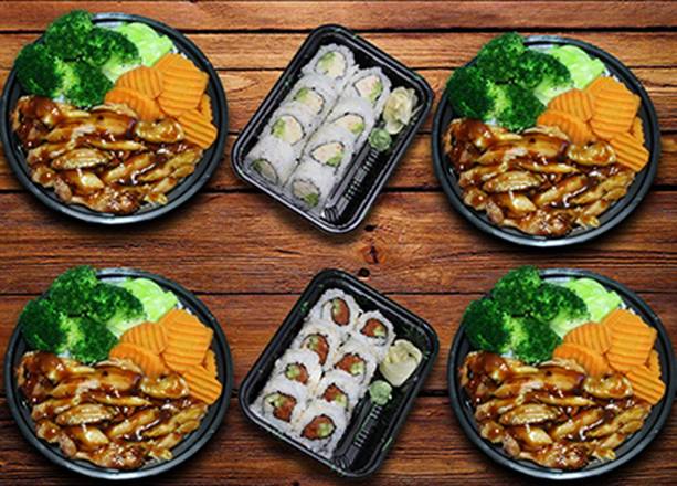 Order Family Pack #2 food online from Blue Fish Sushi & Teriyaki store, Huntington Park on bringmethat.com