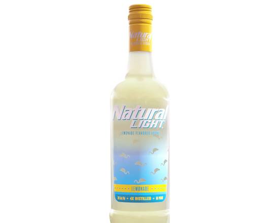 Order Natural Lt Lemonade Flavored Vodka, 750mL (30%ABV) food online from Golden Ox Liquors store, Saint Augustine on bringmethat.com