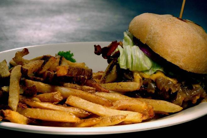 Order Best Cheese Burger in Town food online from Harold Seltzer Steakhouse store, St. Petersburg on bringmethat.com