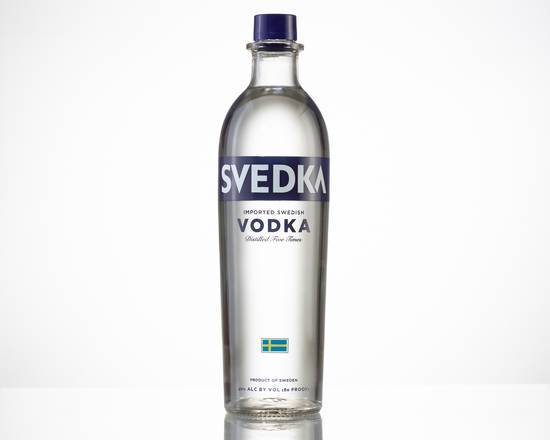 Order Svedka, 750mL vodka (40.0% ABV) food online from Lehigh Liquors store, Fort Myers on bringmethat.com