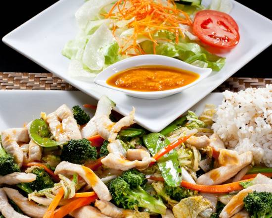 Order Chicken Itame food online from Akashi Japanese Restaurant store, Miami on bringmethat.com