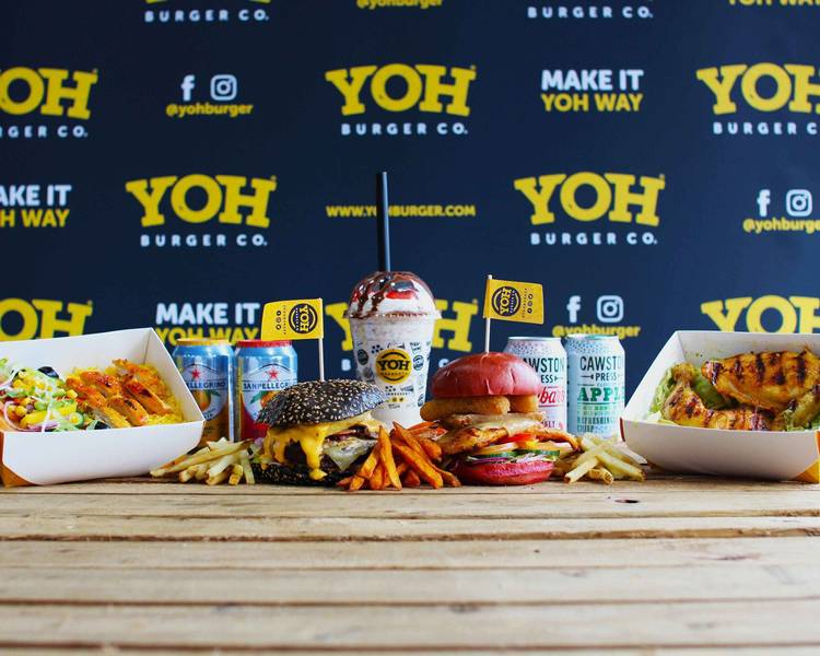 YOH Burger & Desserts (Wakefield) Menu Takeaway in Crofton Delivery
