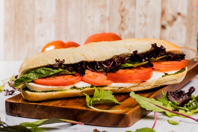 Order Caprese Sub food online from Aura Bistro Market store, Miami on bringmethat.com