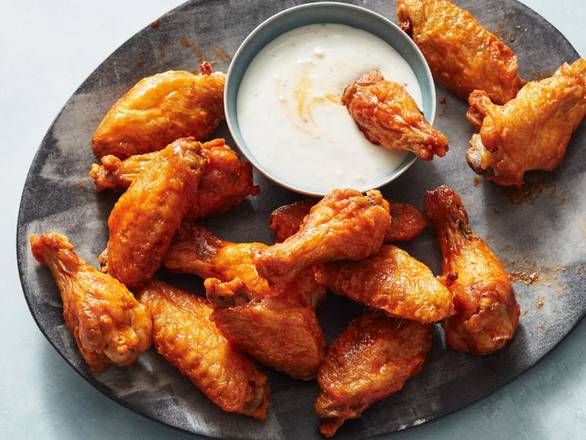 Order Hot Wings (6 pcs) food online from Athena Cafe store, Metairie on bringmethat.com