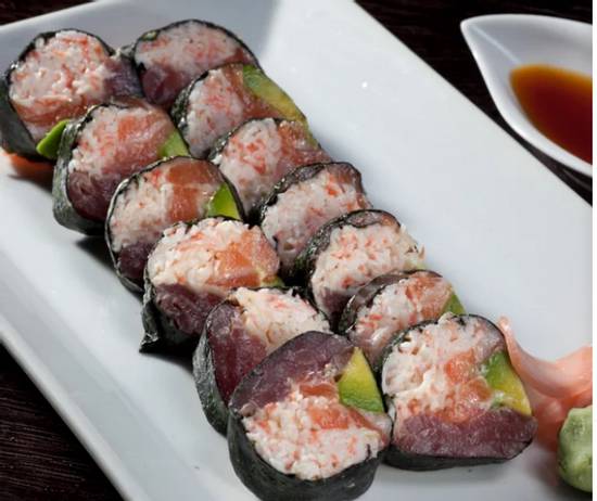 Order Holt Roll food online from Akashi Japanese Restaurant store, Miami on bringmethat.com
