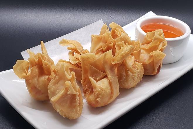 Order Crispy Crab Rangoon(8) food online from Siam Rice store, Miami on bringmethat.com