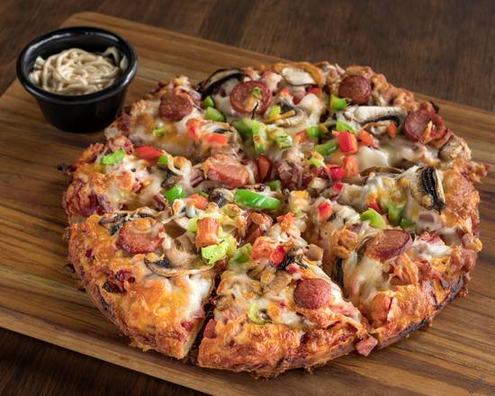 Order Barcode Pizza food online from Barcode Restaurant store, Tustin on bringmethat.com