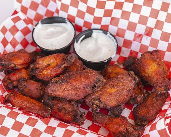Order Kluckin Mini Wings 12 Piece food online from The Kluckin’ Chicken store, Los Angeles on bringmethat.com