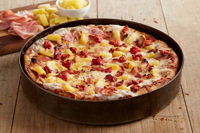 Order Sweet Pig® Pizza - Mini food online from Bj Restaurant & Brewhouse store, Lexington on bringmethat.com