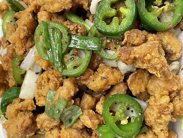 Order Chicken with Salt and Pepper food online from Lee's BBQ + Boba store, Cudahy on bringmethat.com