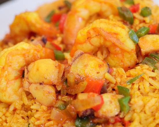Order Rice with shrimps food online from Chimiking Restaurant store, Orlando on bringmethat.com