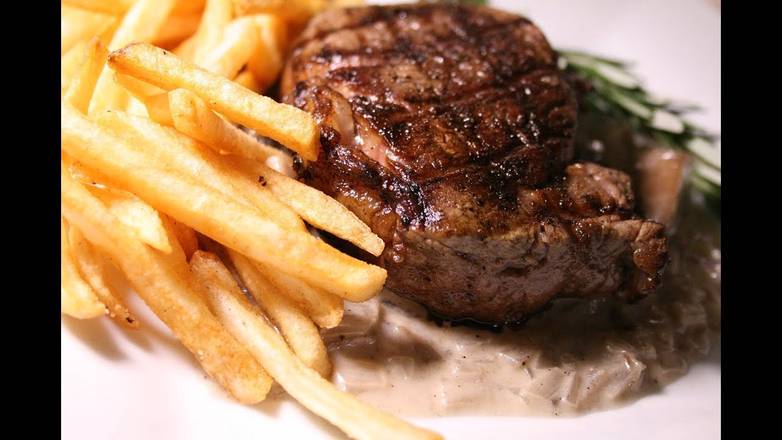 Order Filet Mignon Fries food online from Fuji Revolving Sushi Bar store, Cypress on bringmethat.com