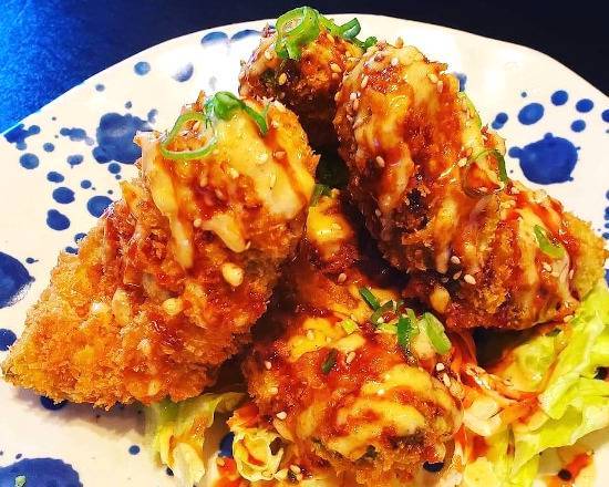 Order Fried Avocado (Customer Favorite) food online from Bangkok Fusion Café store, Saint Petersburg on bringmethat.com