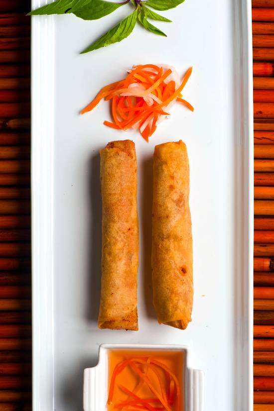 Order Pork Egg Rolls (2) food online from PhoNatic Vietnamese Restaurant store, Austin on bringmethat.com