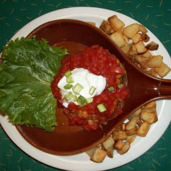 Order Salsa Falls Burger food online from Sunrise Sunset store, Lakewood on bringmethat.com