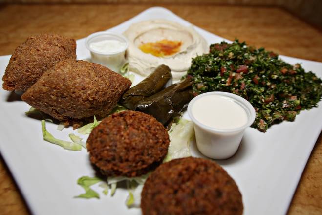 Order Layal Sampler food online from Cafe Layal store, HOUSTON on bringmethat.com