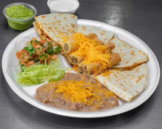 Order Fiesta Plate food online from Taco Shop Mexican Grill store, Miami Lakes on bringmethat.com
