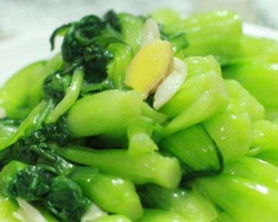 Order Stir Fried pok cai  with Garlic 蒜蓉炒白菜 food online from Jin Ding Restaurant store, Bryn Mawr on bringmethat.com