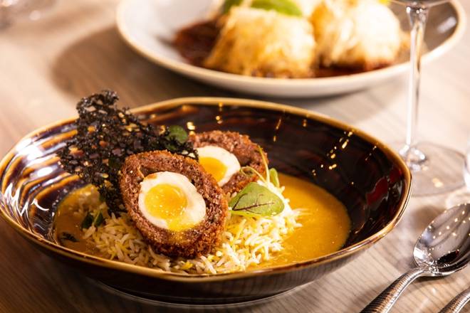 Order Raag Nargisi Kofta (CN) food online from Raag Indian Cuisine store, Minneapolis on bringmethat.com