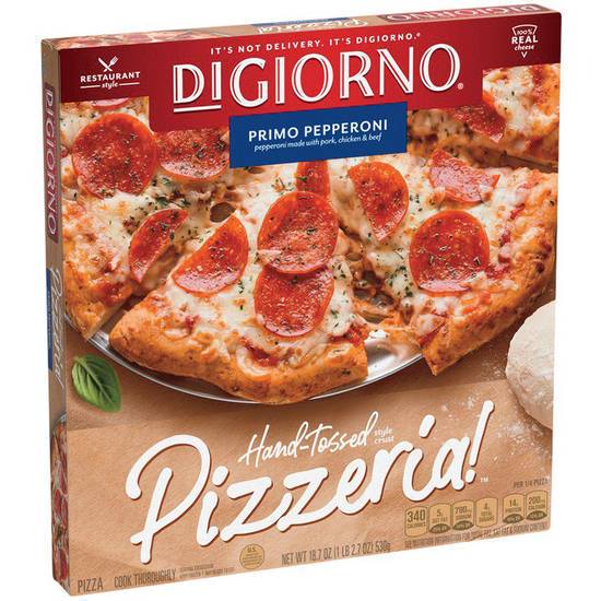 Order DiGiorno Pepperoni Pizza Frozen Large food online from Gilligan Retail store, Prescott on bringmethat.com