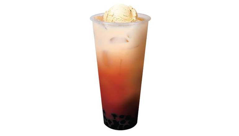 Order Thai Tea Float food online from Boba Time store, Los Angeles on bringmethat.com