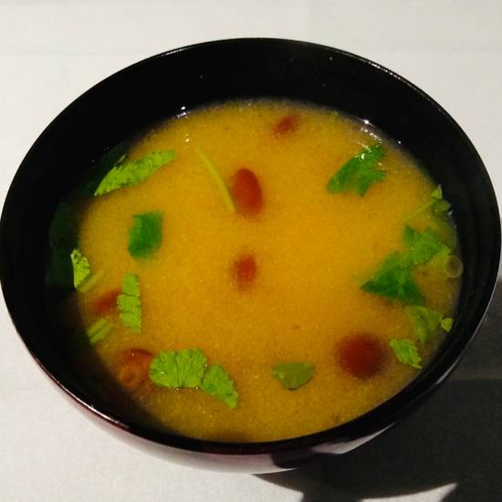 Order Nameko Miso Soup food online from Matsuhisa store, Beverly Hills on bringmethat.com