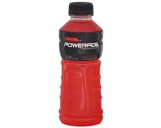 Order Powerade 20oz Fruit punch food online from Fresko Market store, Miami on bringmethat.com