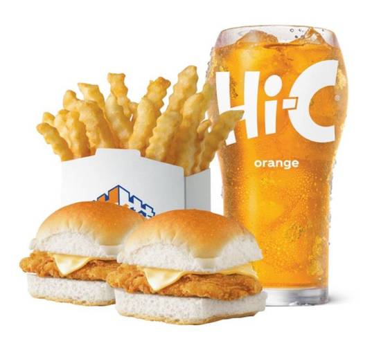 Order CHICKEN BREAST SLIDER COMBO CAL 790-1160 food online from White Castle store, Orlando on bringmethat.com