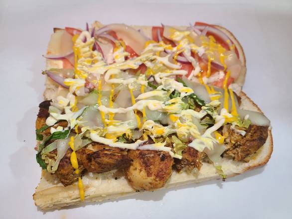 Order Grilled Chicken Panini food online from Nobhill Pizza & Shawerma store, San Francisco on bringmethat.com