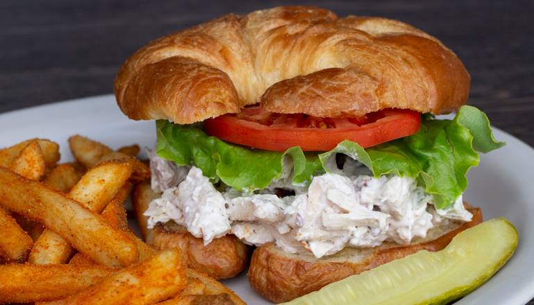 Order Chicken Salad Croissant food online from Metro Diner store, Birmingham on bringmethat.com