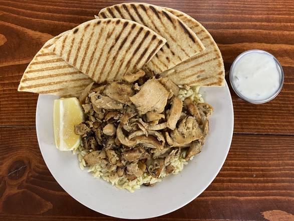 Order Chicken Shawarma Bowl food online from Koko's Mediterranean Grille store, Chicago on bringmethat.com