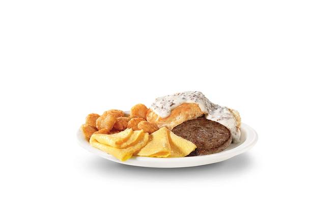 Order Hardee Breakfast Platter®  food online from Hardee store, Sioux City on bringmethat.com