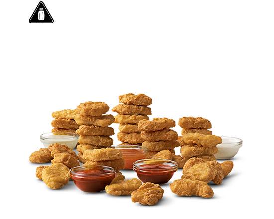 Order 40 McNuggets food online from Mcdonald's store, Hillside on bringmethat.com