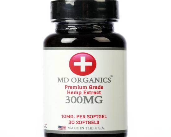 Order 300mg (30ct.) Organic Extract Soft Gels food online from Md Organics store, Boca Raton on bringmethat.com