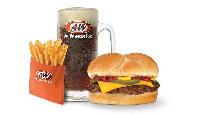 Order Cheeseburger Combo food online from A&W Restaurant store, Lincoln on bringmethat.com