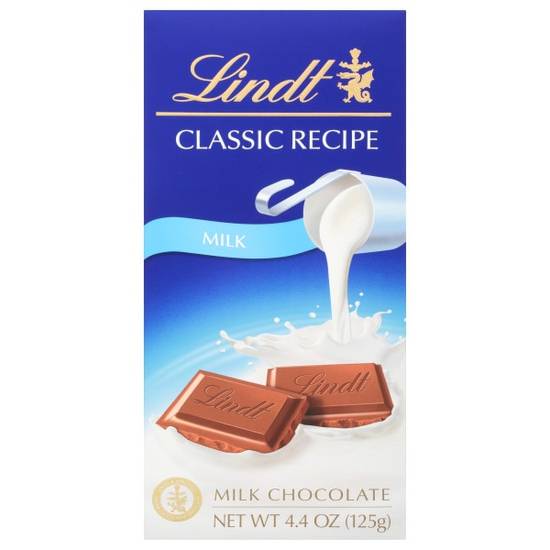 Order Lindt CLASSIC RECIPE Milk Chocolate Bar, 4.4 oz. food online from Cvs store, DOVER on bringmethat.com