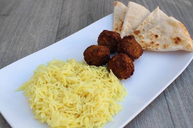 Order Kids Chickpea Falafel food online from Daphne # 1014 store, Irvine on bringmethat.com