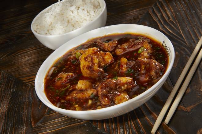 Order Cauliflower Manchurian food online from Inchin Bamboo Garden store, Nashville on bringmethat.com