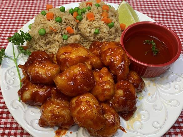 Order Chicken Diablas Combo food online from Crispy Chicken & Rice store, Garland on bringmethat.com