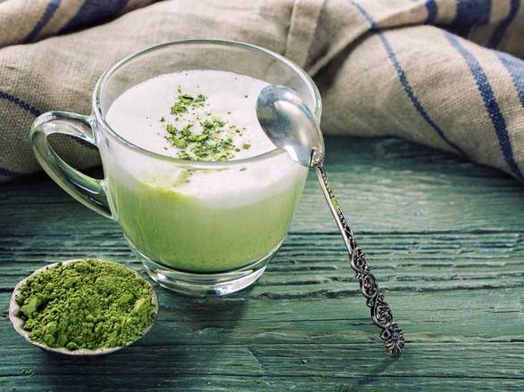 Order Matcha Tea food online from Fuji Revolving Sushi Bar store, Cypress on bringmethat.com