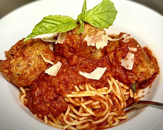 Order Spaghetti Tradizionale food online from La Fiamma Italian Kitchen store, Lee on bringmethat.com