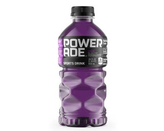 Order Powerade Grape (28 oz) food online from Shell store, Tampa on bringmethat.com