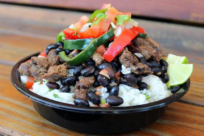 Order #3 Steak Fajita Bowl food online from Rusty Taco - Beaumont store, Beaumont on bringmethat.com